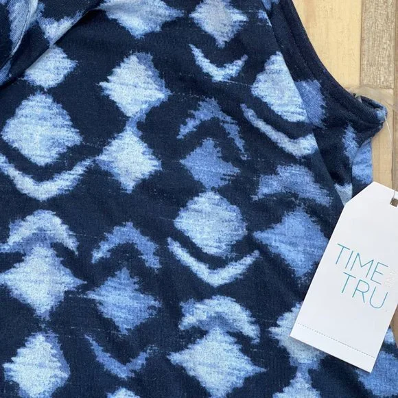 NWT Time and Tru Women's Printed Halter Dress, - Picture 7 of 8